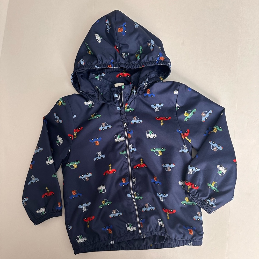 H&M kids boy rain jacket size 1-2y Used